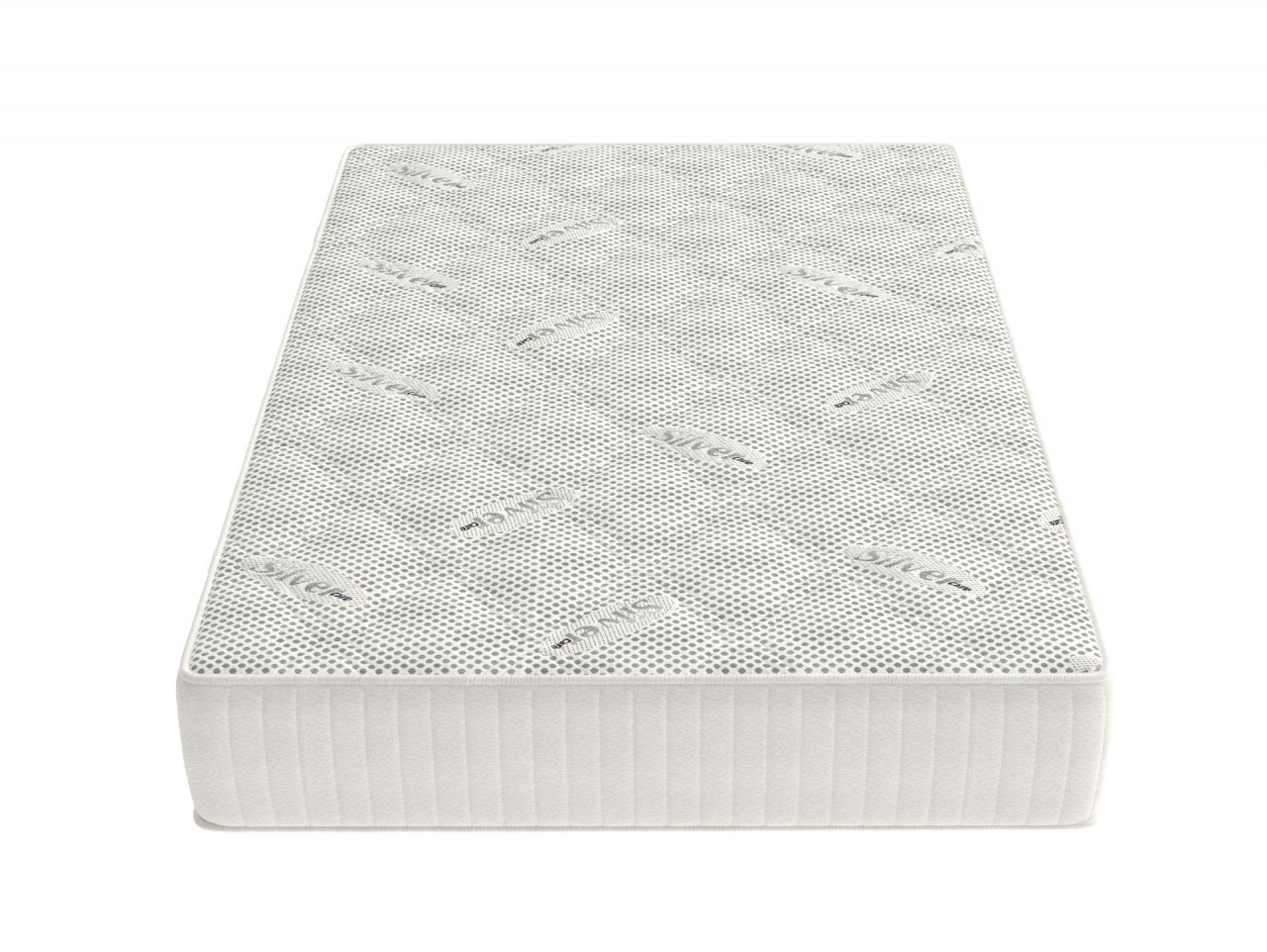 Saltea cu memorie Somnart Silver Relax 120x200, înălțime 24 cm, husă cu ioni de argint, cu mânere, fermitate medie [4]
