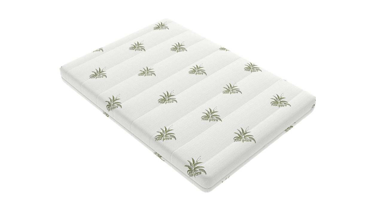 Saltea cu memorie Somnart XXL Memory Plus 90x200, înălțime 25 cm, pentru persoane supraponderale, husă Aloe Vera detașabilă, rulată, fermitate mare [4]