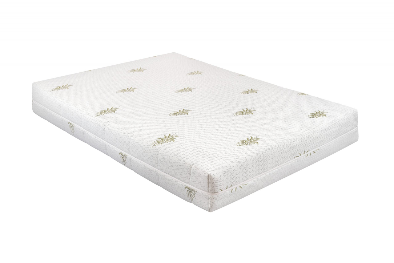 Saltea cu memorie Somnart XXL Memory Plus 90x200, înălțime 25 cm, pentru persoane supraponderale, husă Aloe Vera detașabilă, rulată, fermitate mare [15]