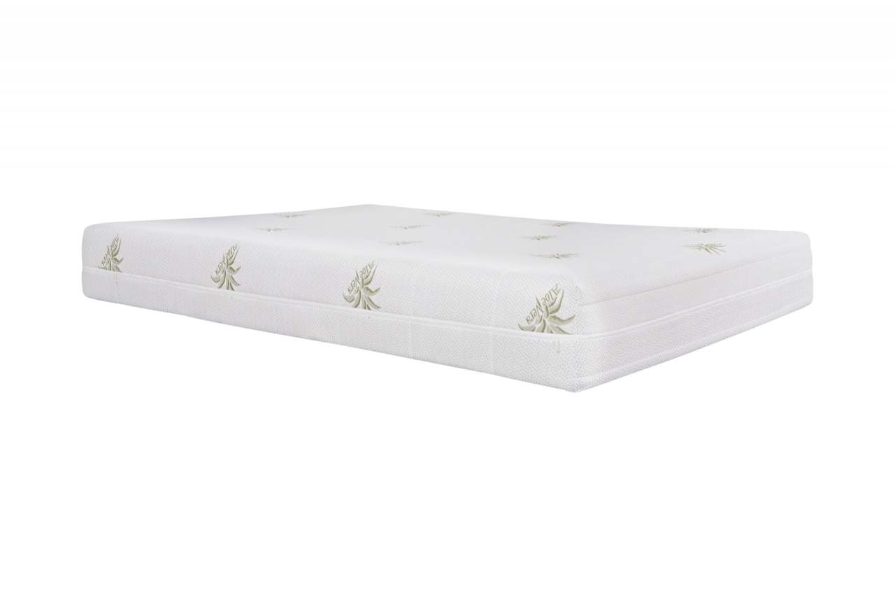 Saltea cu memorie Somnart XXL Memory Plus 90x200, înălțime 25 cm, pentru persoane supraponderale, husă Aloe Vera detașabilă, rulată, fermitate mare [11]