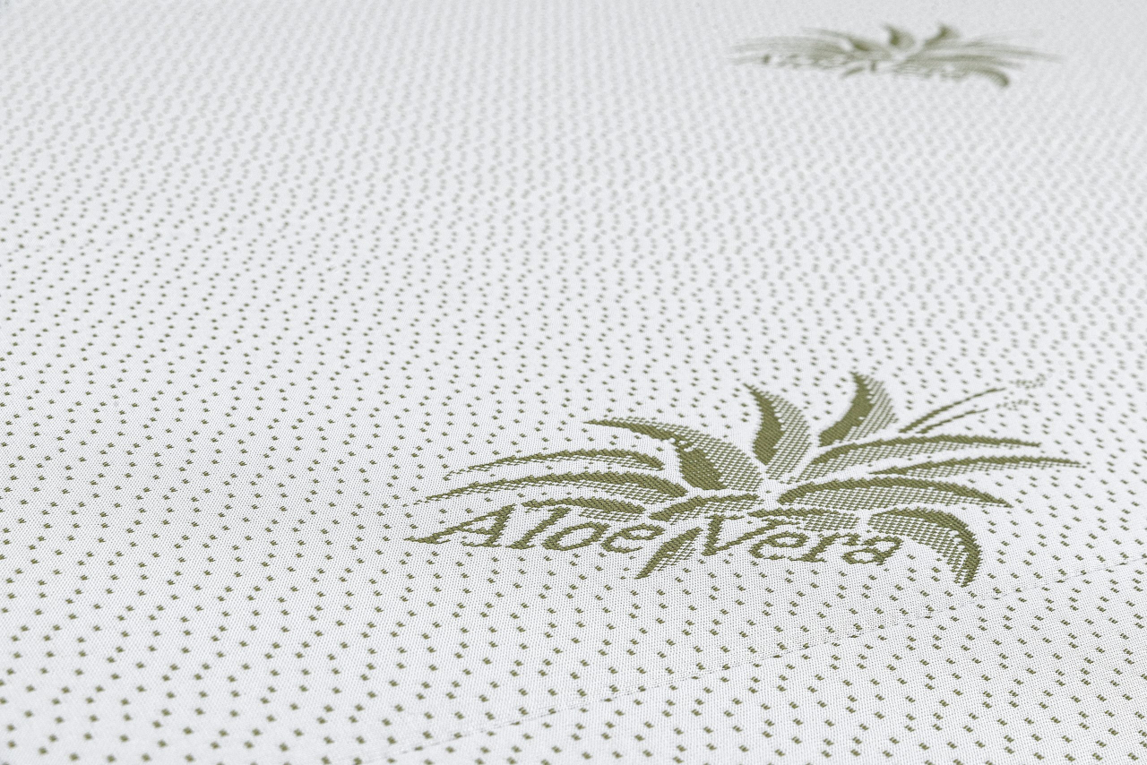 Saltea cu memorie Somnart XXL Memory Plus 90x200, înălțime 25 cm, pentru persoane supraponderale, husă Aloe Vera detașabilă, rulată, fermitate mare [14]