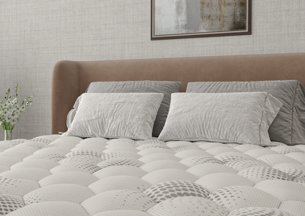 Saltea cu memorie Somnia DuoFlex 120×200, înălțime 27 cm, cu topper integrat, detasabil, fermitate mediu-tare [7]