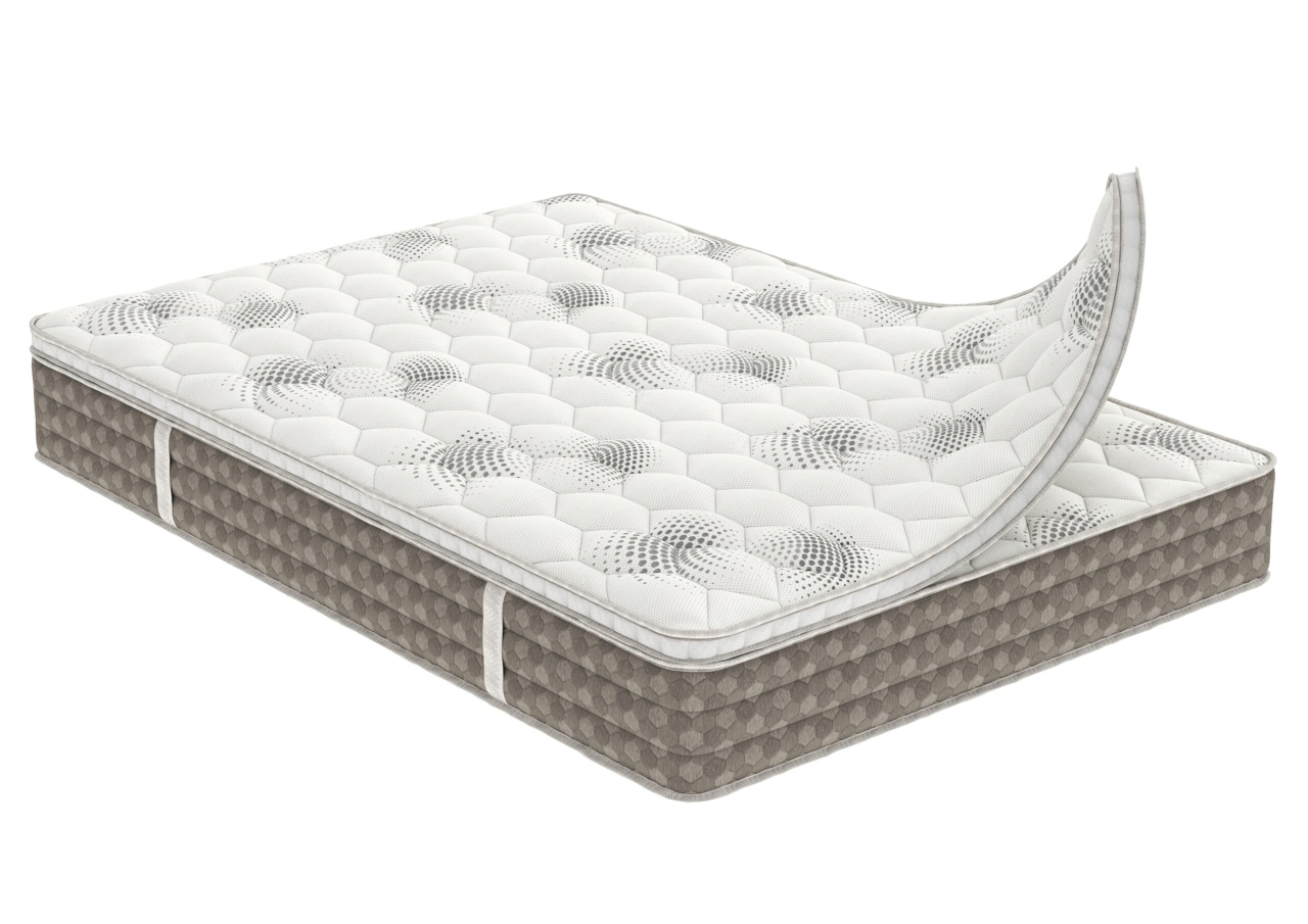 Saltea cu memorie Somnia DuoFlex 194×204, înălțime 27 cm, cu topper integrat, detasabil, fermitate mediu-tare [2]