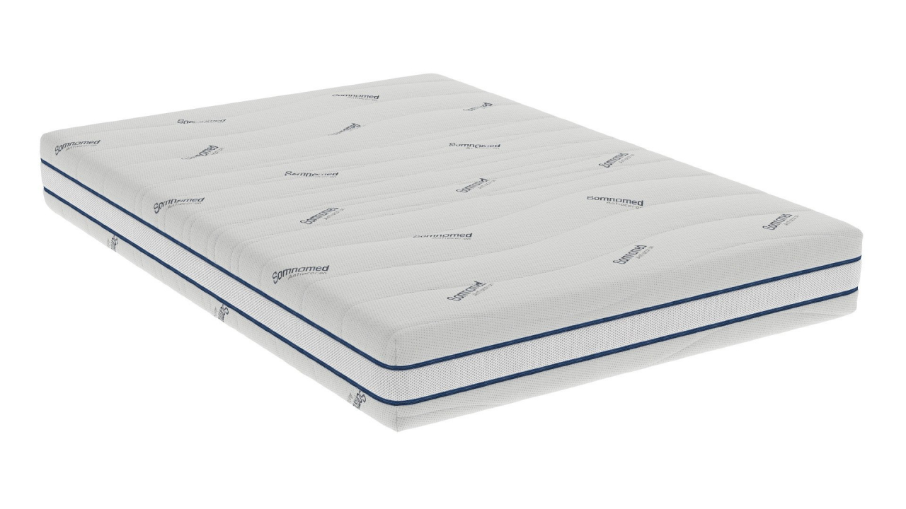 Saltea cu memorie Somnomed Antiacaria 180x200, înălțime 20 cm, pentru alergici, husă cu tratament antiacarian, rulată, fermitate medie [7]