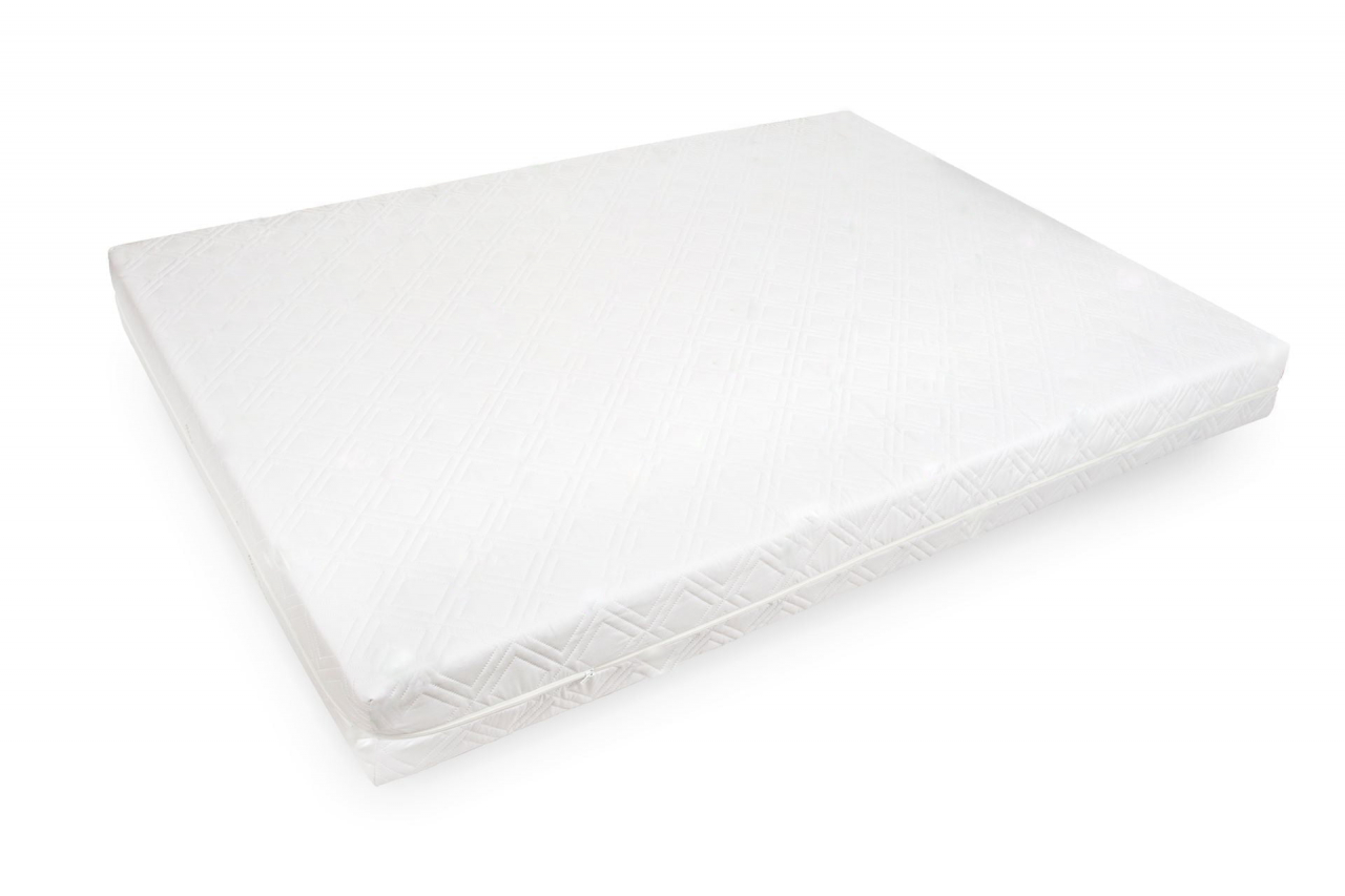 Saltea cu spumă poliuretanică 7 Zone SOMNART 90x200, înălțime 17 cm, ortopedică, husă detașabilă cu fermoar, fermitate medie [13]
