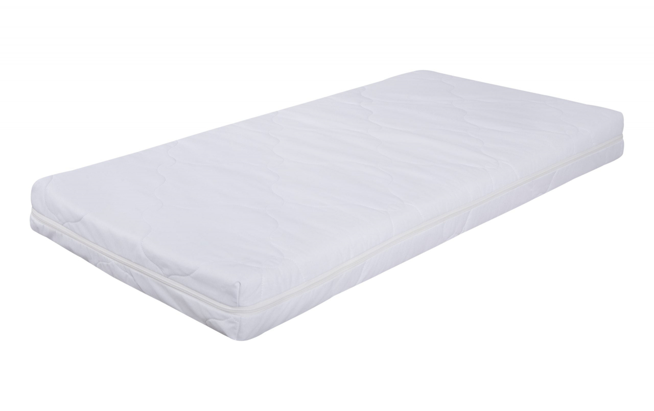 Saltea cu spumă poliuretanică Somnart HypoallergenicMed 70x140, înălțime 10 cm, ortopedică, pentru bebeluși și copii, husă detașabilă, fermitate medie [4]