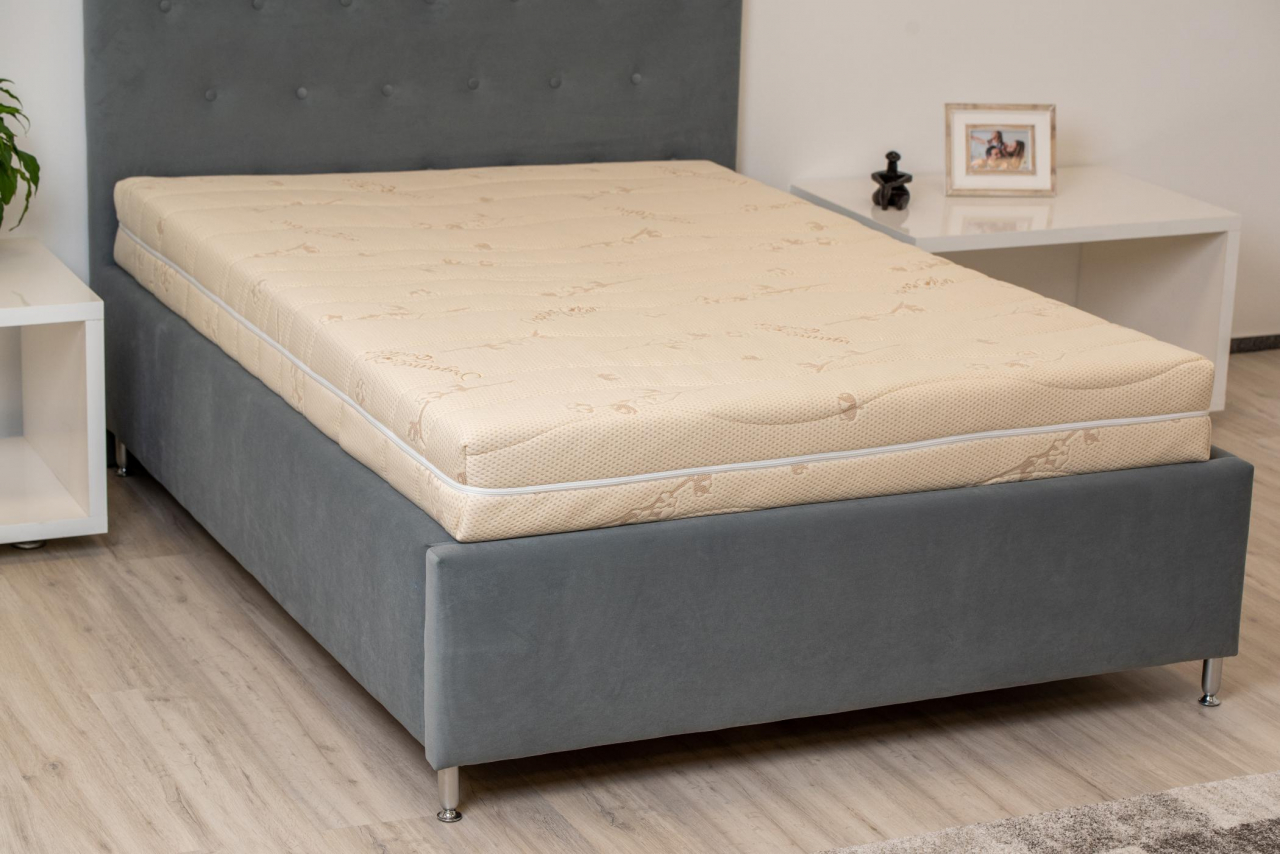 Saltea cu spuma poliuretanica Somnart Ortopedic Bio Cotton 140x200, inaltime 17 cm, ortopedica, husa detasabila si lavabila, fermitate medie [6]