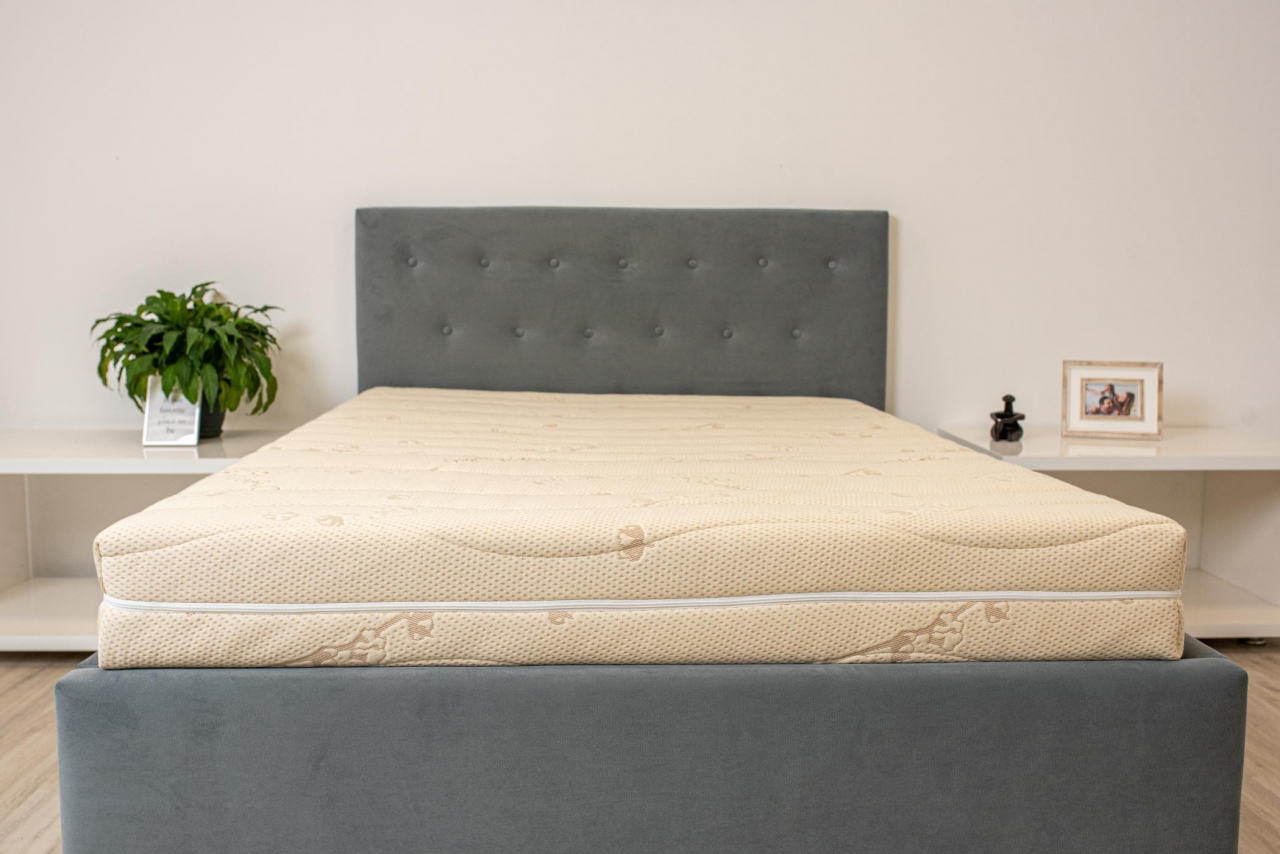 Saltea cu spuma poliuretanica Somnart Ortopedic Bio Cotton 160x200, inaltime 17 cm, ortopedica, husa detasabila si lavabila, fermitate medie [5]