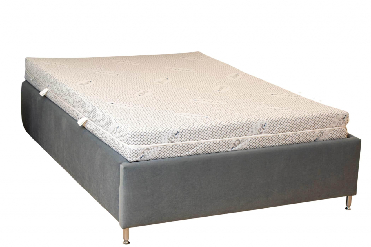 Saltea cu spuma poliuretanica Somnexpert Silver FORTE, 180x200, inaltime 20 cm, ortopedica, husa ioni argint lavabila, manere, fermitate mare [17]