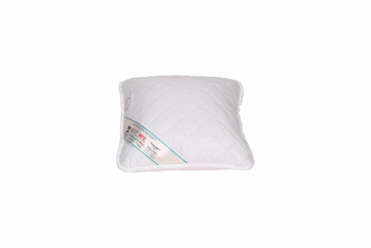 Set 2 perne 50x70 cm si 2 perne 40x40 cm HypoallergenicMed Somnart, microfibra matlasata [5]