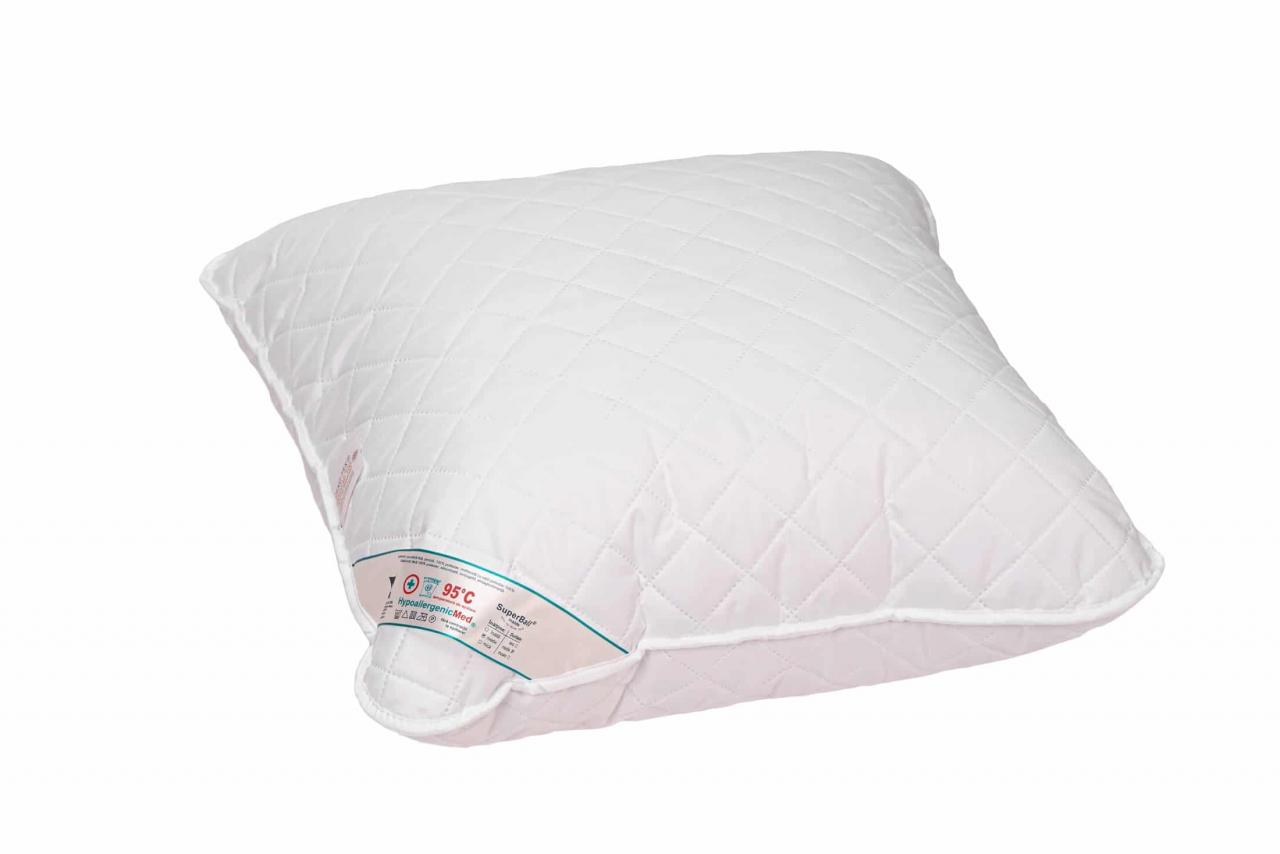 Set 2 perne 50x70 cm si 2 perne 40x40 cm HypoallergenicMed Somnart, microfibra matlasata [3]