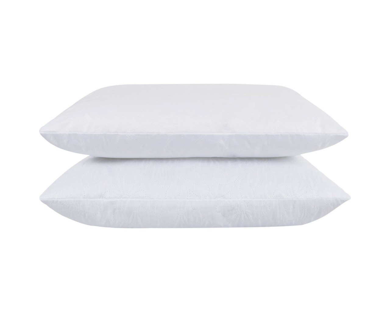 Set 2 Perne 50x70 Somnart Belina, microfibra, lavabile la masina, vidat, alb [3]