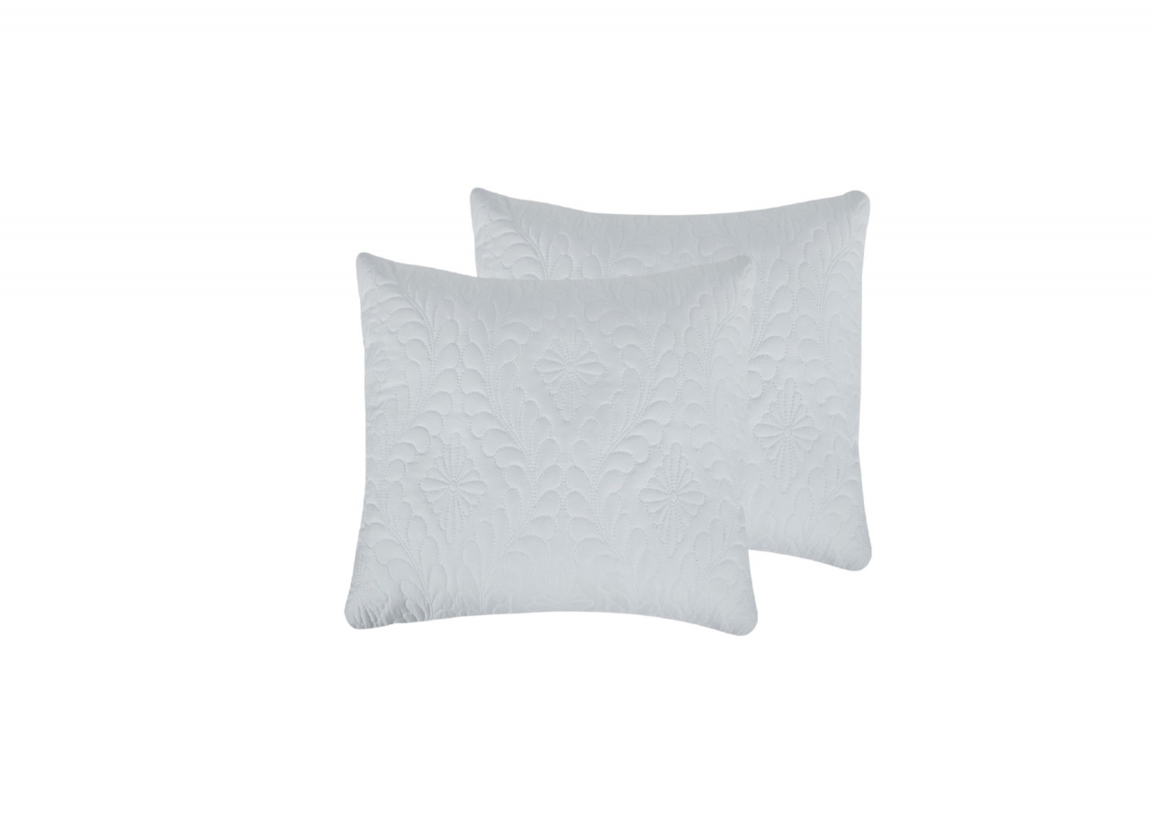 Set 2 Perne 60x60 Somnart Belina, microfibra, lavabile la masina, vidat, alb [5]
