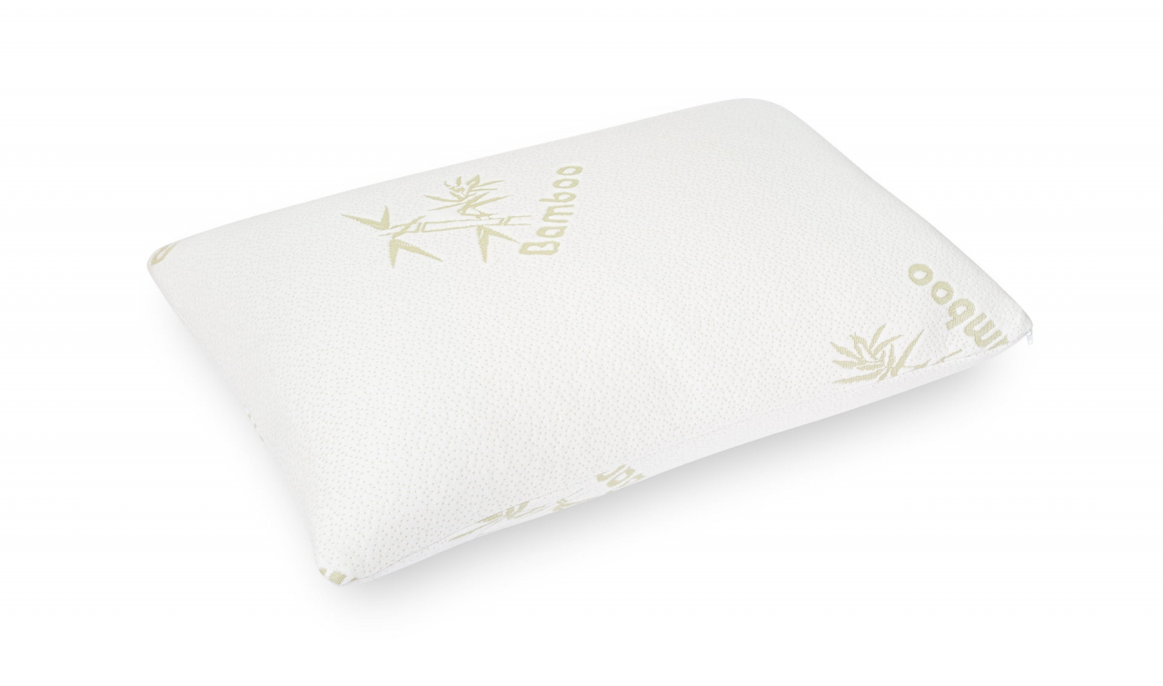 Set 2 perne Bamboo Memory Somnart, husa detasabila bambus, 50x70 cm [4]