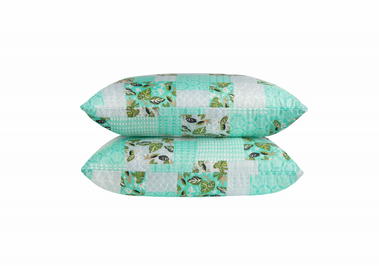 Set 2 perne Green Flowers, 50x70 cm [2]
