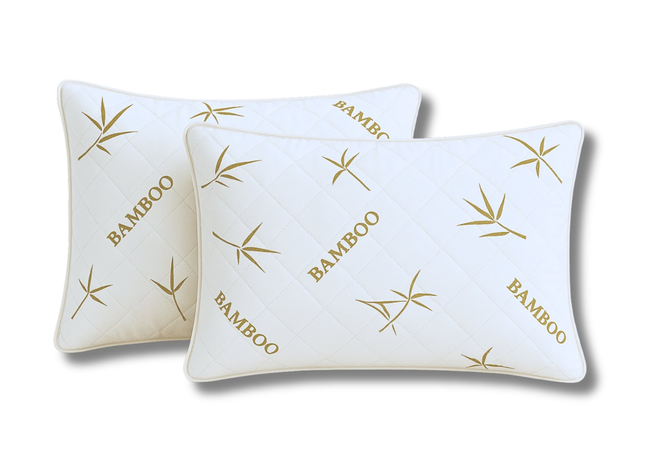 Set 2 Perne Somnart matlasate Bamboo Confort 50x70 cm [1]