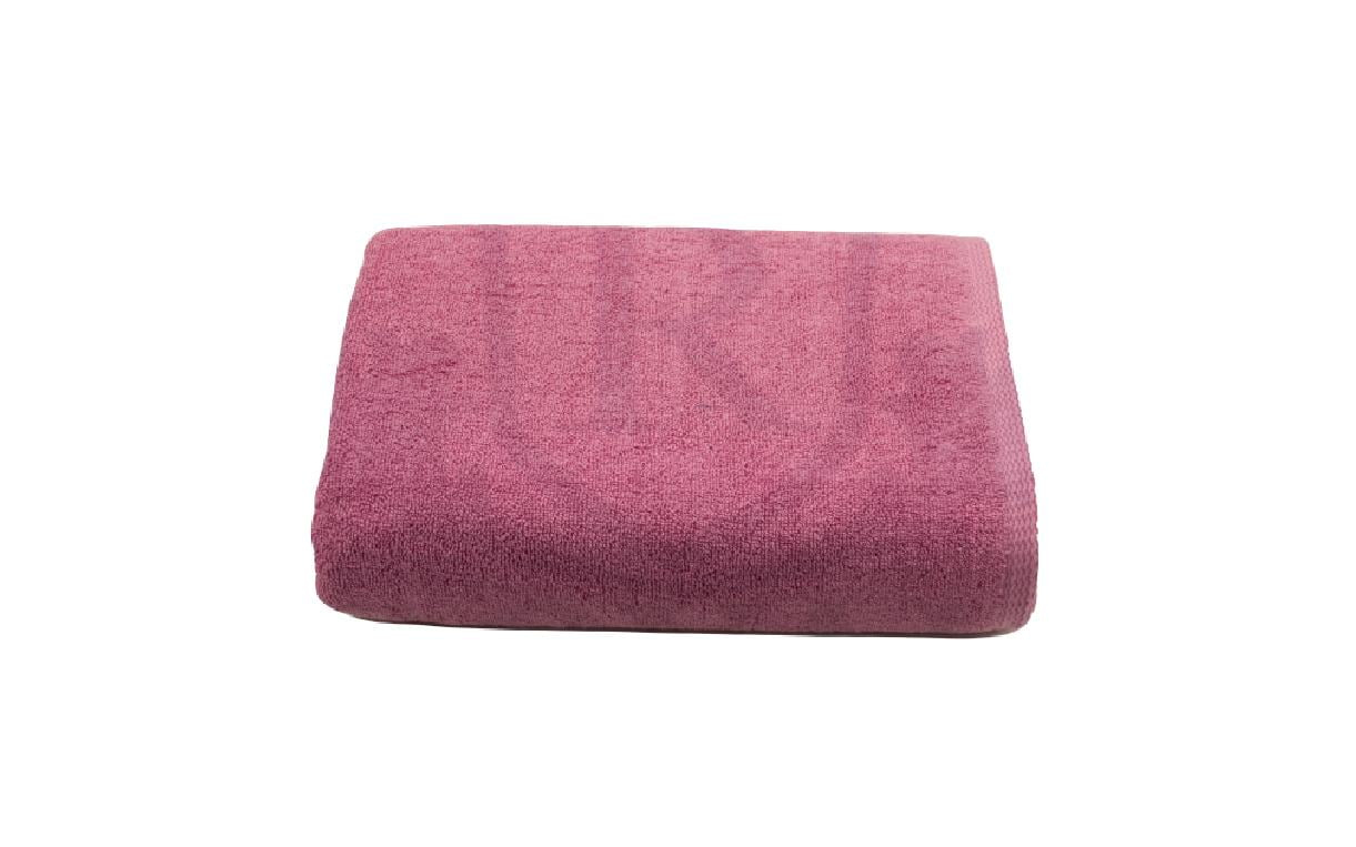 Set 2 prosoape de corp bumbac 100%, 600gsm, Somnart, 70x140cm, roz [2]