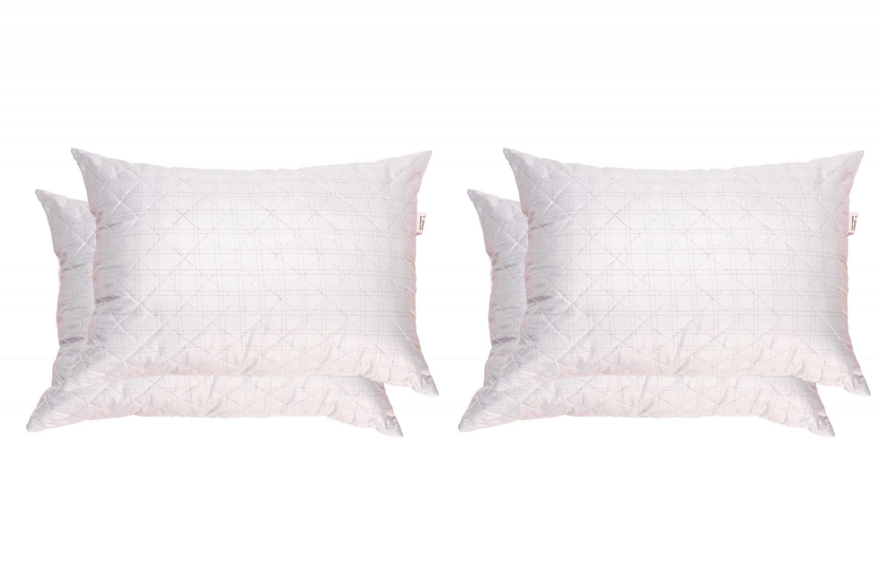 Set 4 perne matlasate Somnart, 50x70 cm, microfibra cu fibre de carbon [2]