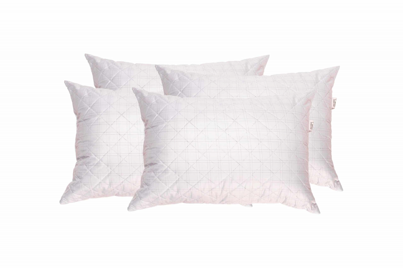 Set 4 perne matlasate Somnart, 50x70 cm, microfibra cu fibre de carbon [3]