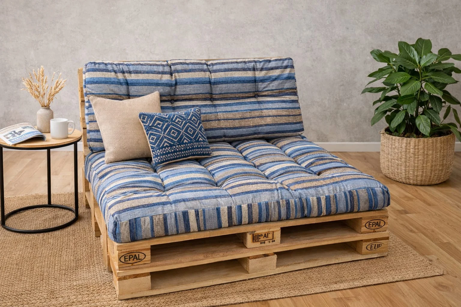 Set perne gradina - Pallet Soft Seating Multicolor [2]