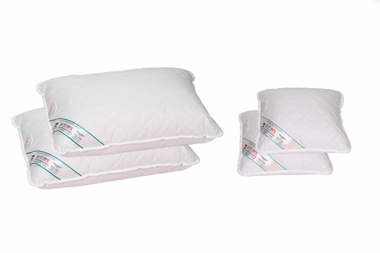 Set pilota 180x200 cm, 200g si 2 perne 50x70 cm si 2 perne 40x40 cm HypoallergenicMed Somnart, microfibra matlasata [3]