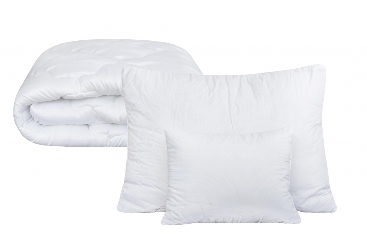 Set pilota 180x200 cm, 300 g si 2 perne 50x70 cm Somnart, microfibra matlasata, cu fibre de carbon [7]