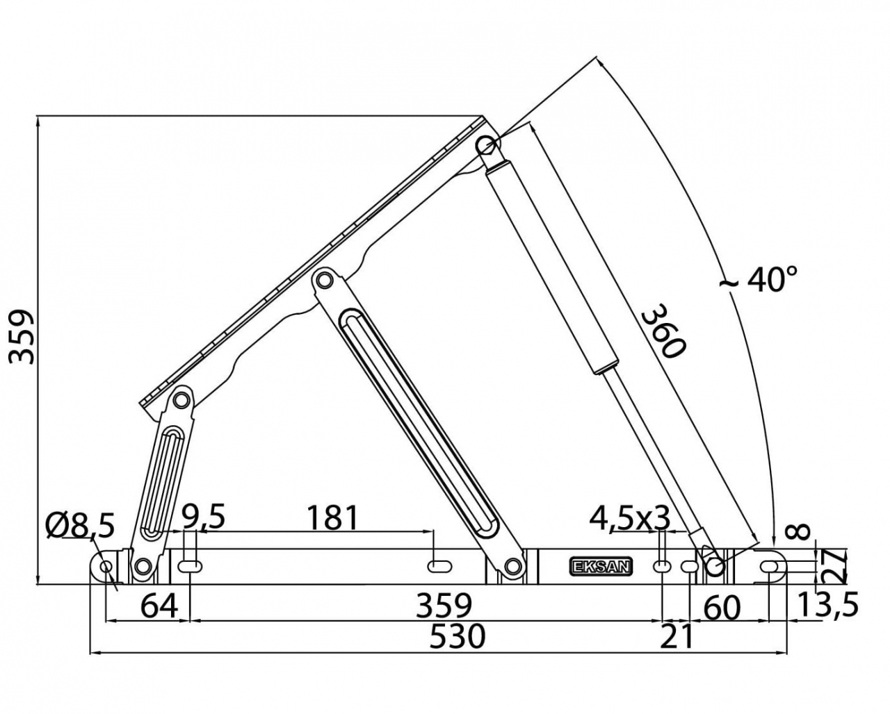 Sistem pneumatic rabatare somiera putere pentru saltele mai mari de 160x200 [4]