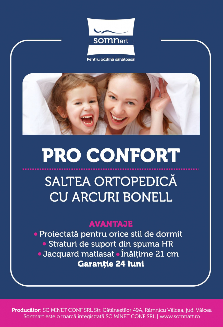 Topper 90x200 HypoallergenicMed Somnart cu husa microfibra, detasabila, spalare la 95°C, miez inaltime 5 cm [7]