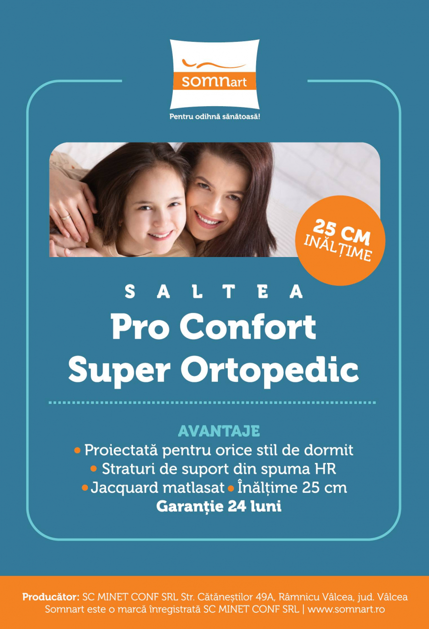 Topper 90x200 HypoallergenicMed Somnart cu husa microfibra, detasabila, spalare la 95°C, miez inaltime 5 cm [15]