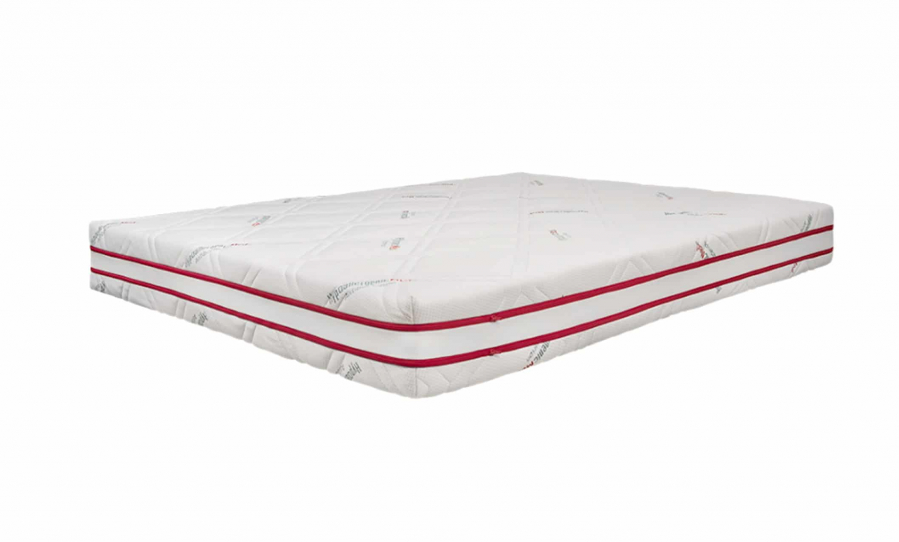 Topper cu memorie 90x200, SomnoMed Antiacaria, pentru alergici, H 4+3cm, husa detasabila si lavabila [6]