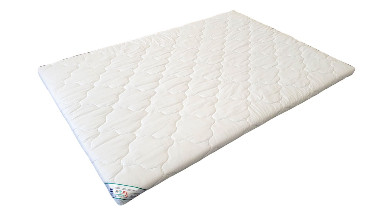 Topper cu memorie, husa bumbac, detasabila, spalare la 90°C, HypoallergenicMed Somnart, 180x200 cm [1]