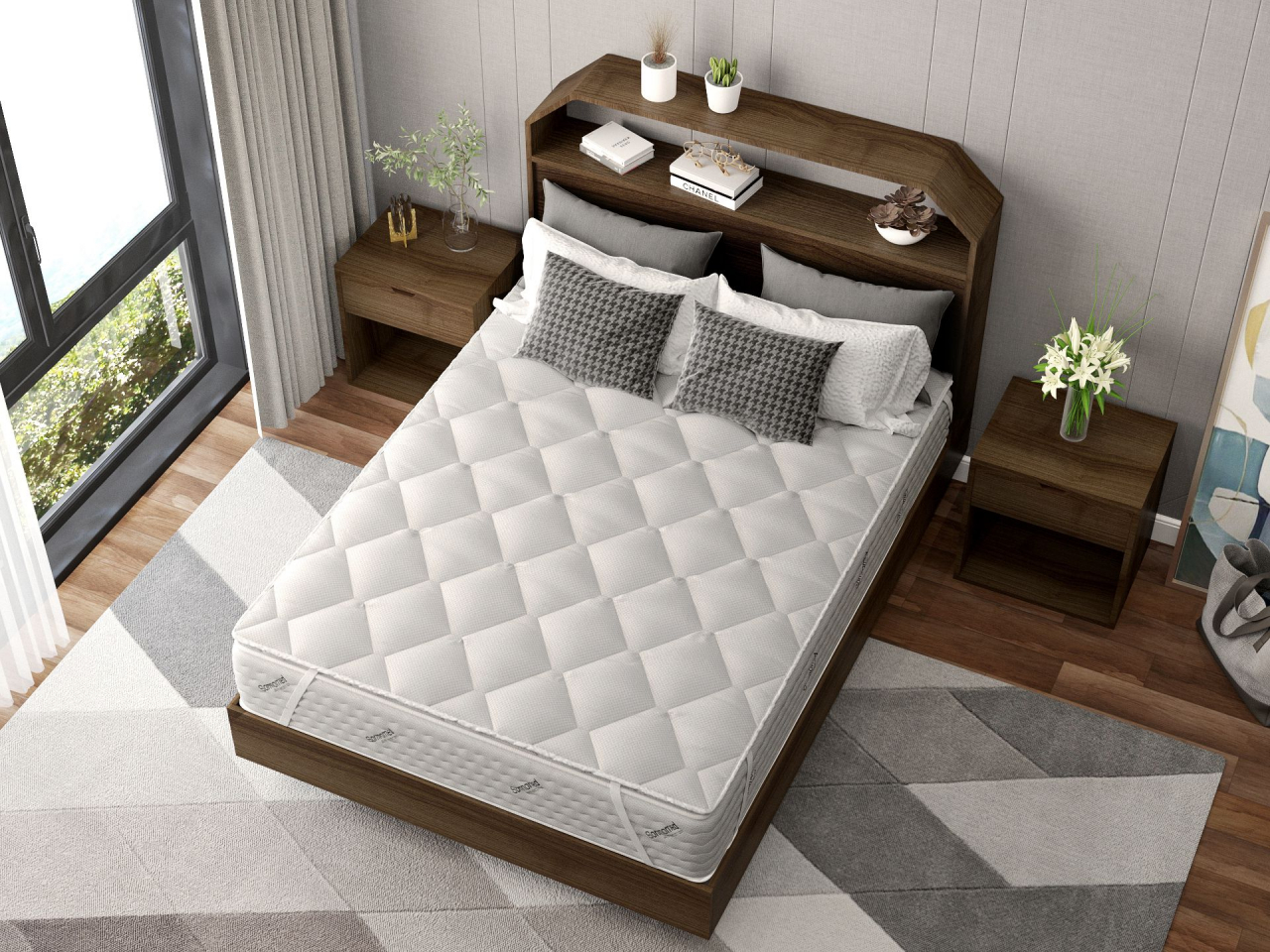 TopProtect Somnomed pentru saltea, microfibra, 180x200 cm [4]