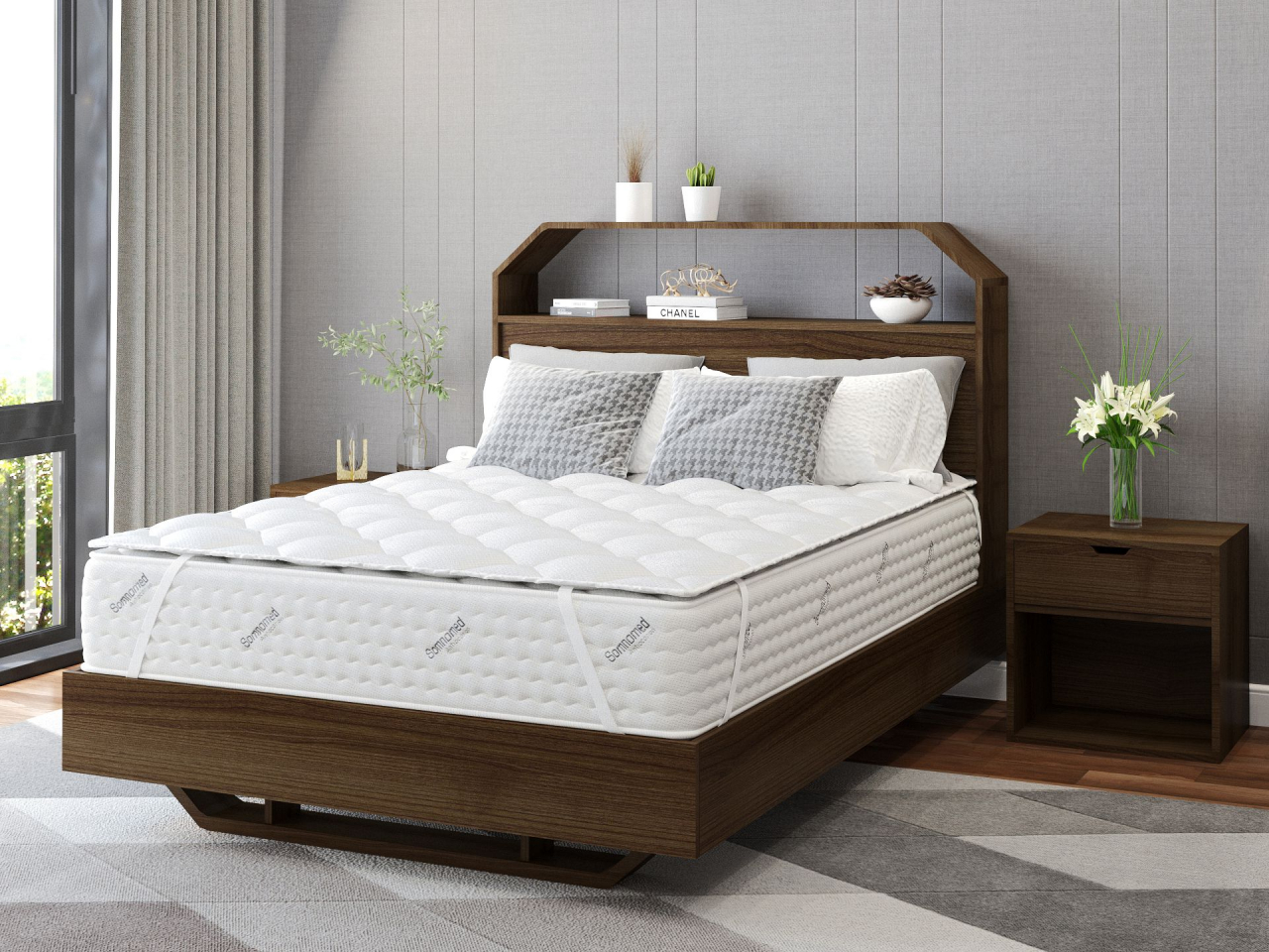 TopProtect Somnomed pentru saltea, microfibra, 180x200 cm [6]
