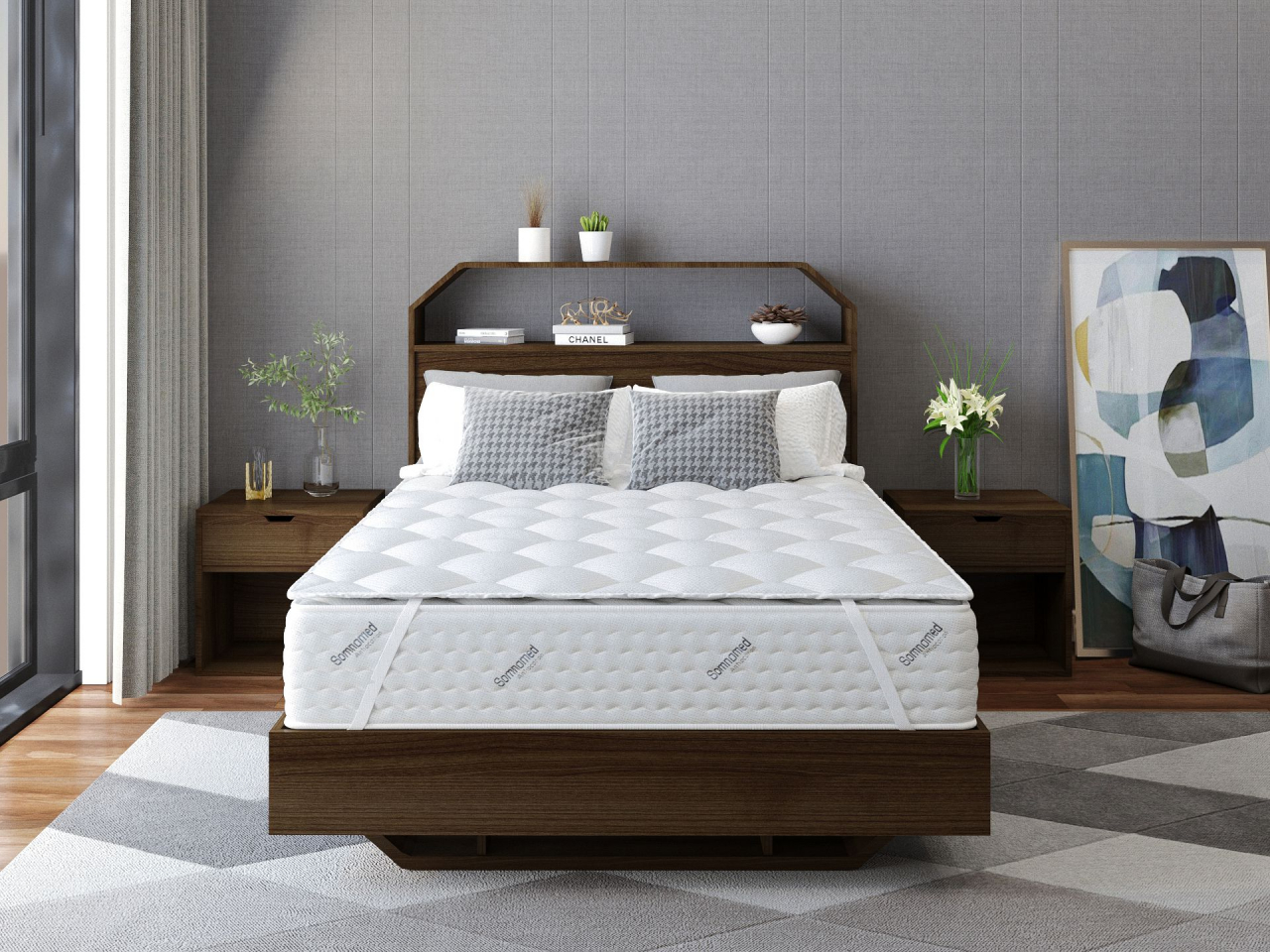TopProtect Somnomed pentru saltea, microfibra, 180x200 cm [5]