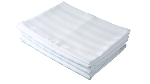 Lenjerii de pat - Cearceaf de pat din bumbac damasc, cu elastic, 220 x 260 cm