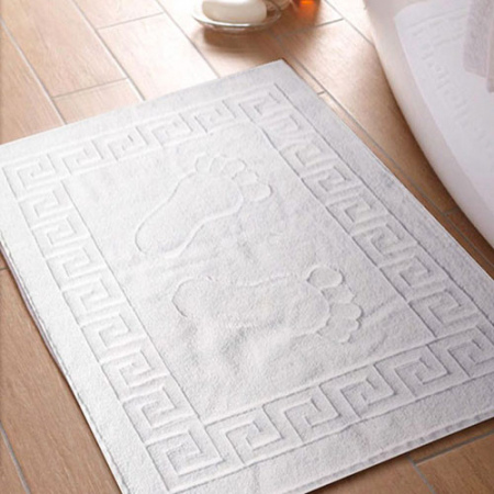 Prosoape bumbac 100% - Covoras baie greek border 50x70cm,600g/mp-G011