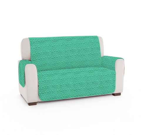 Cuverturi canapea doua locuri - Cuvertura matlasata canapea 2 locuri mint green