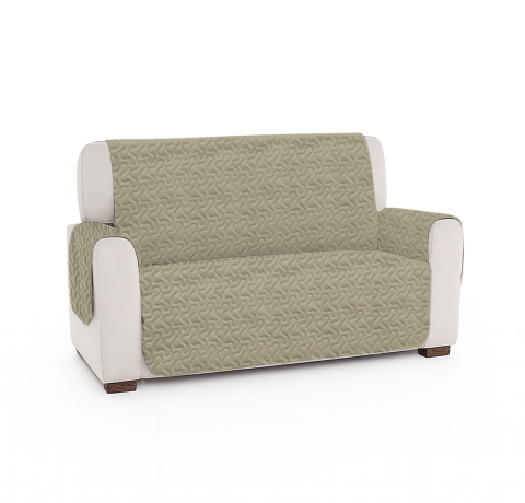 Cuverturi canapea doua locuri - Cuvertura matlasata canapea 2 locuri Warm Gray