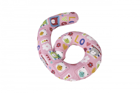 Husa aditionala pentru Perna mutifunctionala SomnArt de gravide Mami, Pisicute [1]