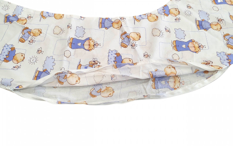 Husa aditionala pentru Perna mutifunctionala SomnArt de gravide Mami, Ursuleti [2]