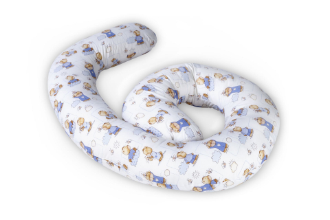 Husa aditionala pentru Perna mutifunctionala SomnArt de gravide Mami, Ursuleti [1]