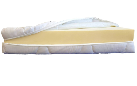 Saltele - Husa saltea 120x200x16, bumbac, matlasata, lavabila, detasabila, cu fermoar 4 laturi
