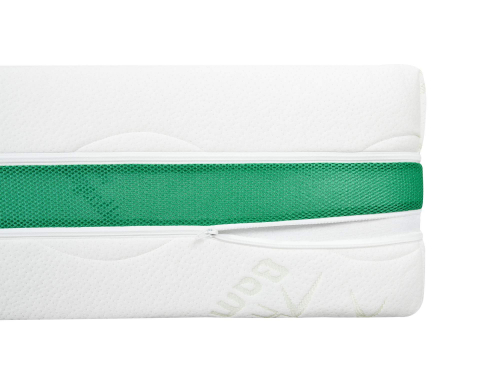 Husa saltea 160x200x27, Bamboo, sistem de aerisire 3D, matlasata, lavabila, detasabila, cu fermoar [0]