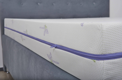 Husa Saltea 180x200x16 cm, tratata cu lavanda, lavabila, cu fermoar [2]