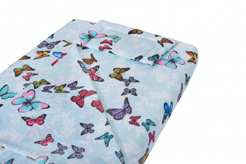 Lenjerie copii, Bumbac, (cearceaf pat 110x170 cm, cearceaf pilota 100x140 cm,fata perna 40x60 cm), diverse modele [9]