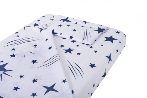 Lenjerie copii, Bumbac, (cearceaf pat 110x170 cm, cearceaf pilota 100x140 cm,fata perna 40x60 cm), diverse modele [2]