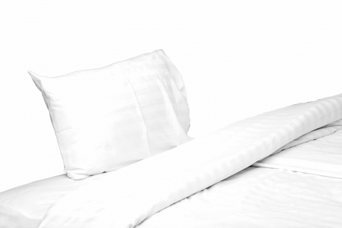 Lenjerii de pat - Lenjerie de pat pentru o persoana Damasc Somnart, 100% bumbac damasc, 3 piese, Cearceaf pat 150x260, Cearceaf pilota 150x200, Fata de perna 50x70
