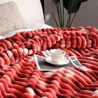 Patura cocolino gofrata 200x230cm Jojo Home,rosie-alba-F061 [3]