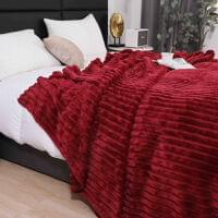 Patura cocolino gofrata 200x230cm Jojo Home,visinie-F049 [2]