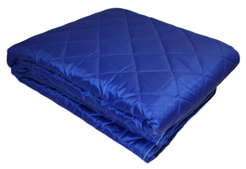 Paturi cocolino - Patura cocolino picnic impermeabila 3 straturi, PolarTech Somnart, 150x200, albastru + gri inchis